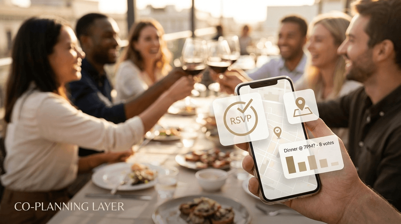 Dayplay co-planning human connection visual